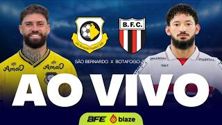 SÃO BERNARDO X BOTAFOGO-SP AO VIVO COM IMAGENS DO PRIMEIRO DE MAIO | BRASILEIRÃO SÉRIE B 2026