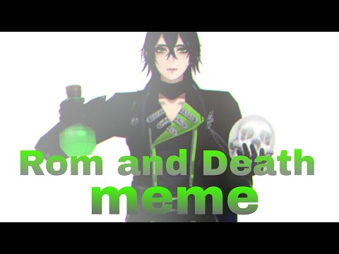 [mmd|TWST]Rom and Death meme|Malleus Draconia