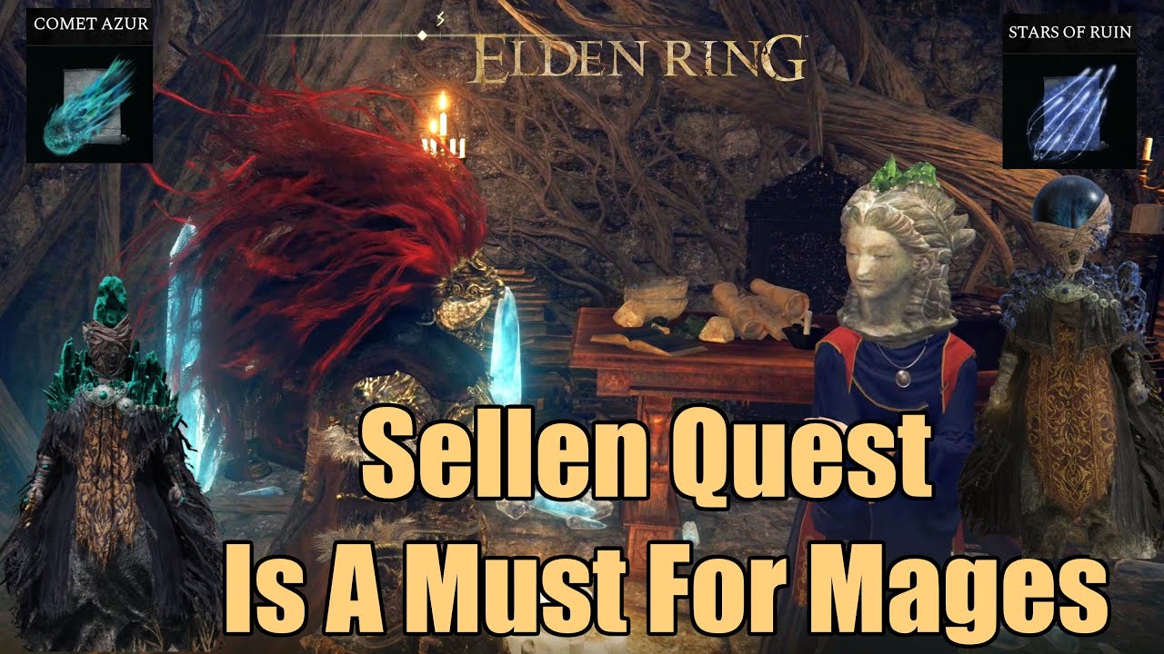 Elden Ring- Sellen Quest Epic & A Must For Magic Users