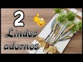 2 LINDAS IDEAS CON YUTE Y MADERA - Manualidades para el hogar - Crafts for the home with recycling