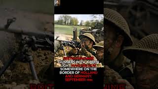 British Bren Gunners on the Holland–Germany Border, September 1944 | WWII in Color