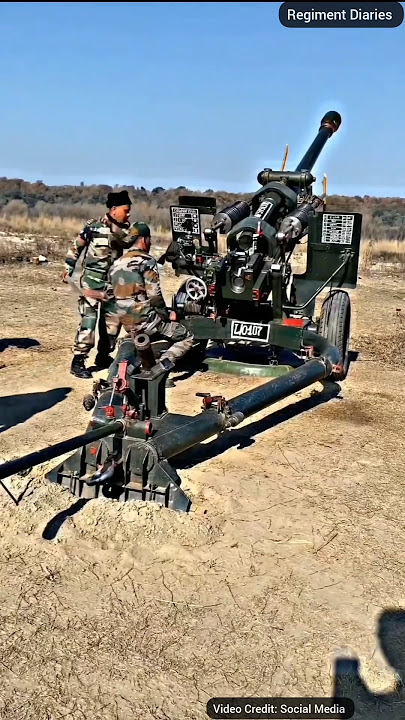 Indian Army Artillery Firing 🇮🇳⚔️ || Regiment Diaries