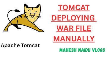 Apache Tomcat deploying war file manually || How to deploy war in tomcat