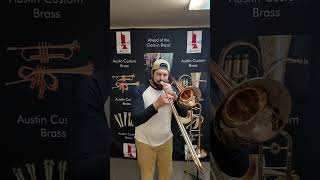 Chacko Finn from ACB demos the Bell Jazz508 Copper vs Courtois 402 Xtreme #trombone models!