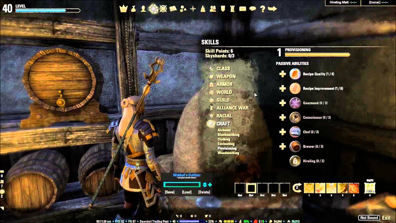 ESO Crafting Provisioning Kit, lv150 Fast YouTube