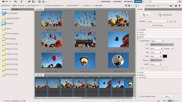 Adobe Bridge: Create a PDF