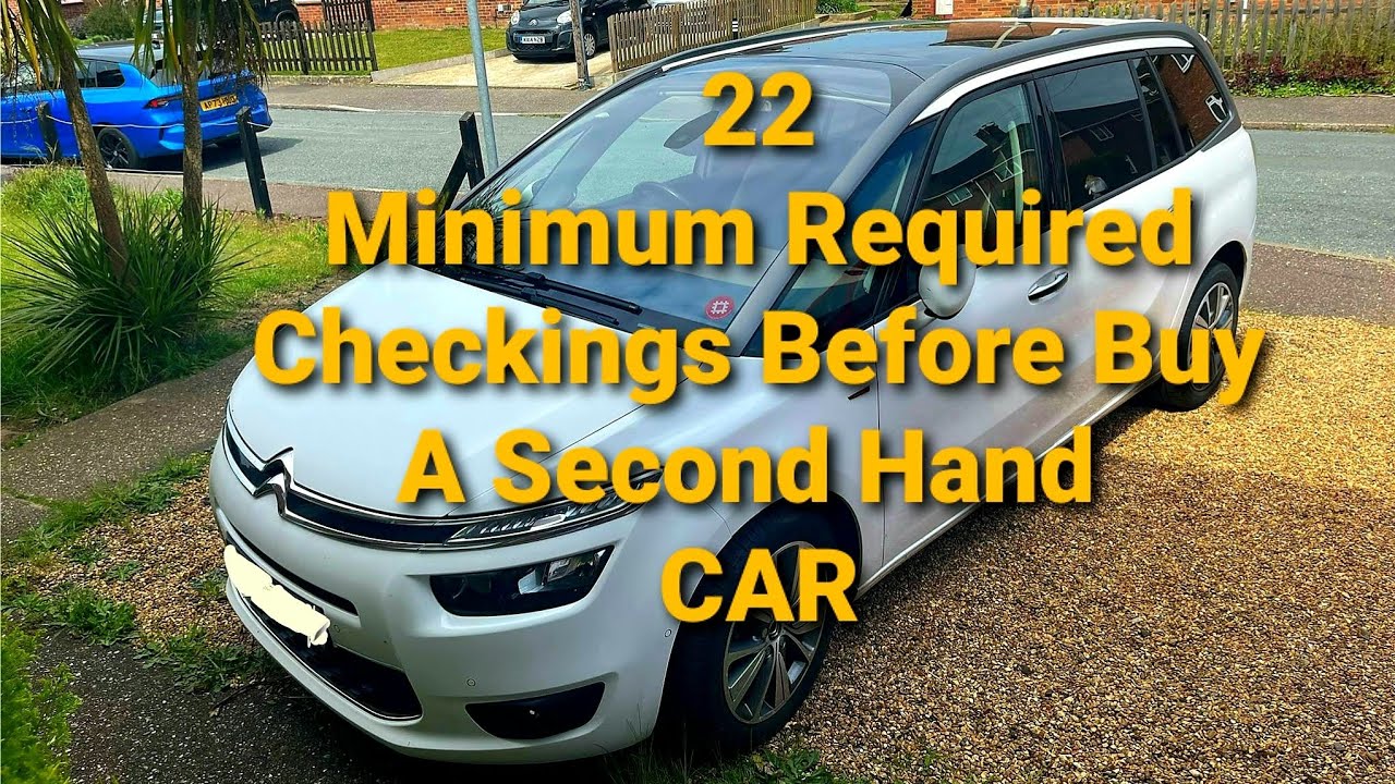 Before Buy a second hand car in UK How to