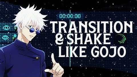 Transition+ shake like @GOJO    (Alightmotion) _Quick Tutorial_ - 𝘅𝗺𝗹_𝗽𝗿𝗲𝘀𝗲𝘁 💙!