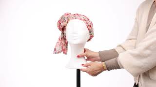 HocJuvela Turban Set Floral Boheme SS25