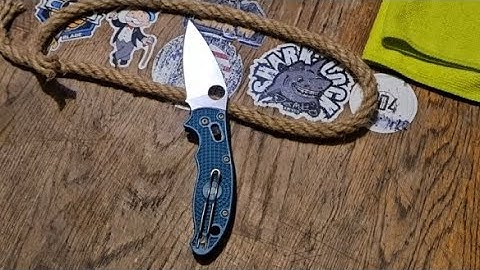 Spy27 manix 2 LW edge retention test on factory edge and a quick sharpening on Shapton Kuromaku 1500