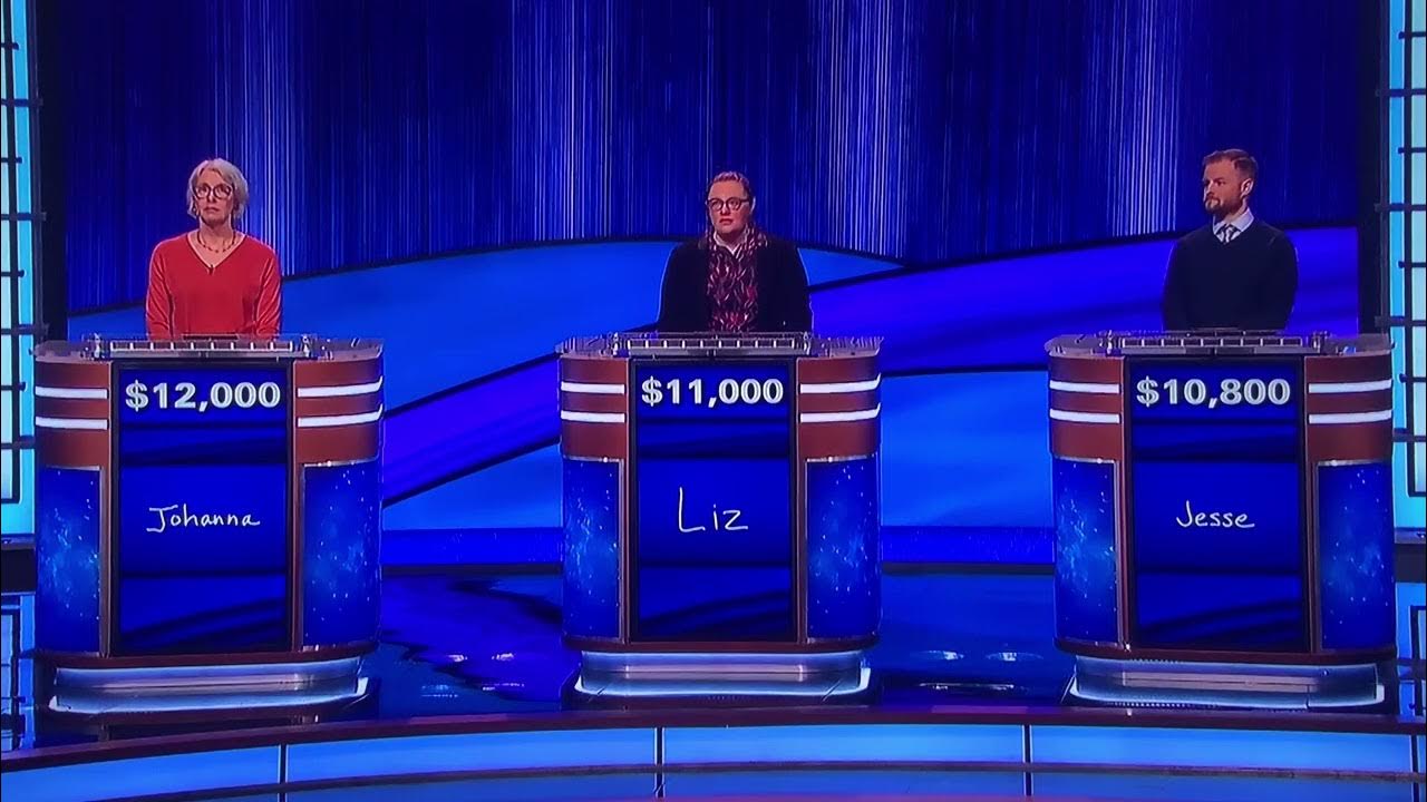 Jeopardy ALL-NEW LIVE with UNBELIEVABLE CLOSE heading into final ...