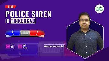 Police Siren In Tinkercad