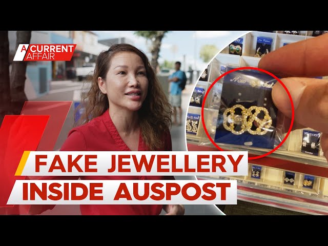 Australia Post store caught selling fake designer jewellery | A Current Affair class=