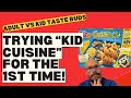 The Snackmaster General Takes on "Kid Cuisine": Adult vs. Childhood Frozen Meals Showdown!