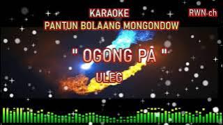karaoke..... Pantung Bolaang Mongondow