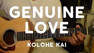 Video thumbnail of "Kolohe Kai - Genuine Love Tutorial"