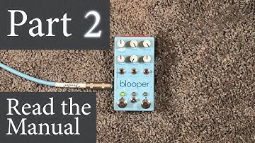 blooper Part 2 - Dip Switches, Undo/Redo, & Repeats