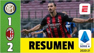 Inter 1-2 Milan. Zlatan Ibrahimovic regresó con doblete y hace historia en Derbi de Milán | Serie A