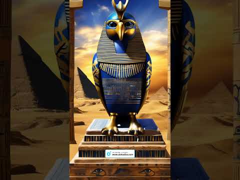 قصة حورس وازيزيس في الحضارة المصرية الفرعونيه الالهه مصر القديمه