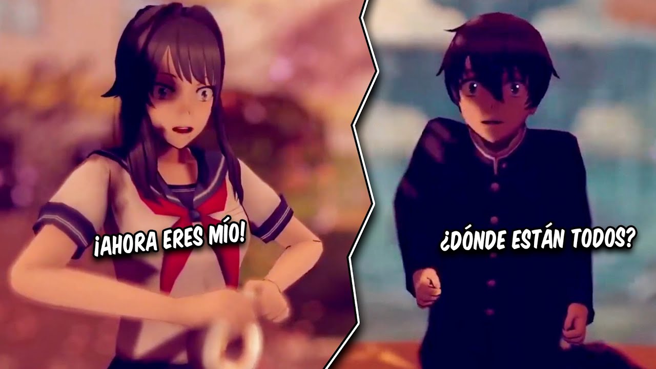 EL NUEVO FINAL DE YANDERE SIMULATOR DONDE TODOS DESAPARECEN 😱😱😱