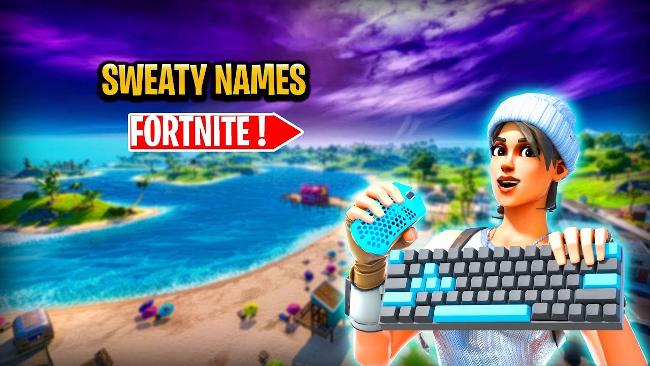 The BEST Sweaty Gamertags NOT TAKEN - Fortnite 2022 - YouTube