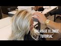 BALAYAGE BLONDE TUTORIAL