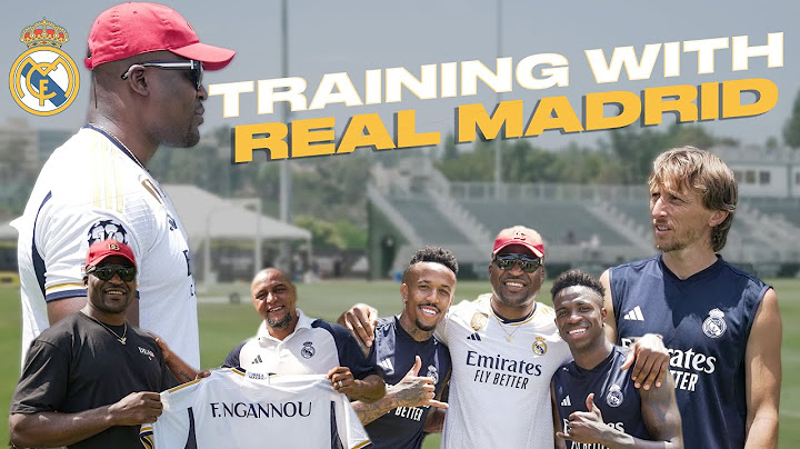 Vini Jr. attempts the Body Shot Challenge | Training with Real Madrid