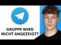 Telegram „Diese Gruppe kann nicht angezeigt werden“ – Problem erklärt