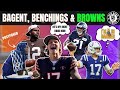 Bagent Gets Paid, Benchings Cause Chaos, &amp; Browns Talk | Raw Dawg Sports Live
