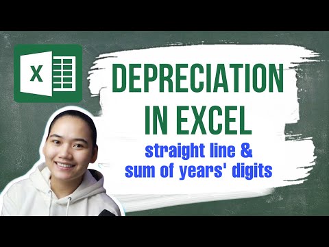 Depreciation gamit ang Excel: Straight Line Method (SLN) at Sum of Years’ Digits (SYD)