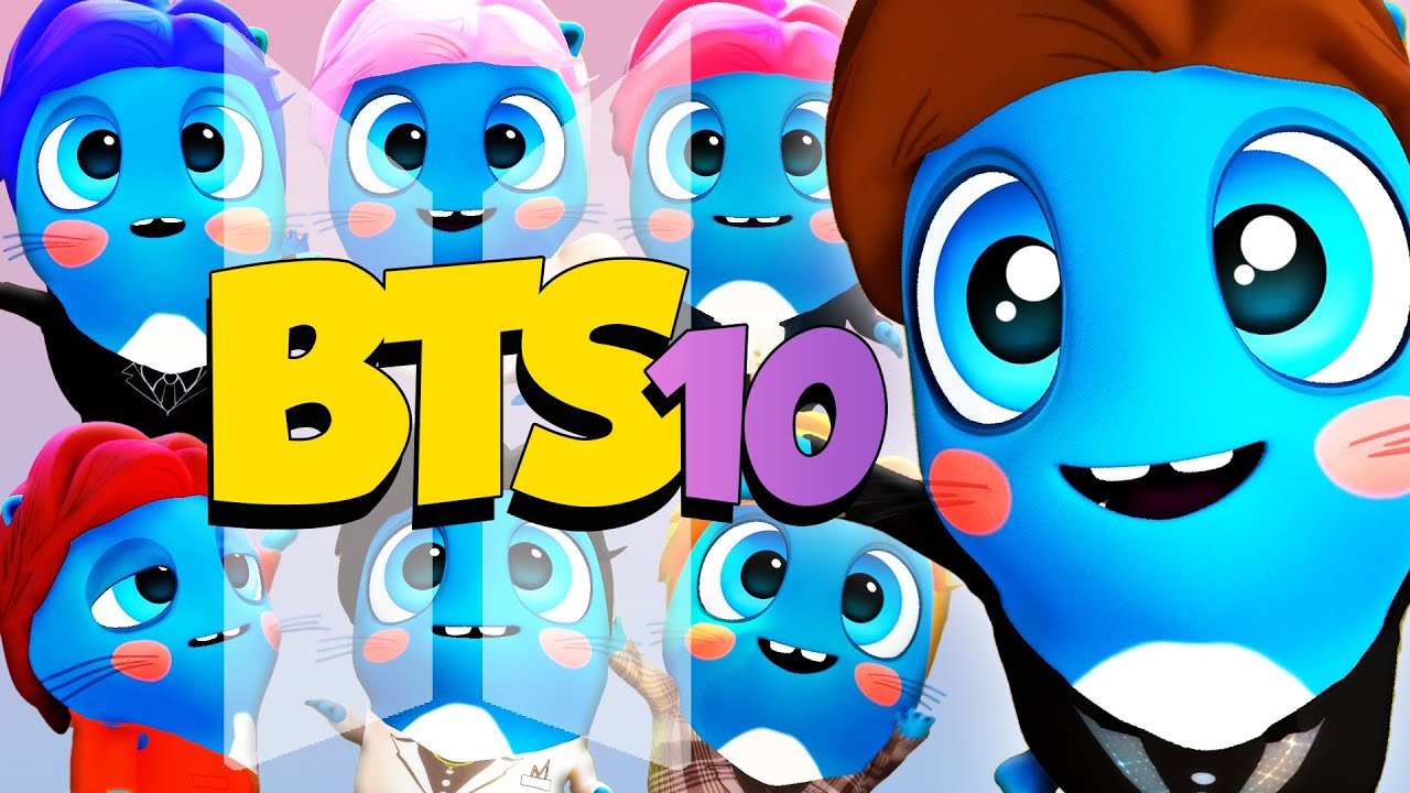 10 YEARS OF BTS! ⭐️ BTS Songs! | Cute covers by The Moonies Official