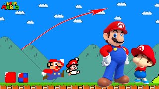 Download Lagu Evolution Of Mario and Tiny Mario Realistic in Super Mario Bros MP3
