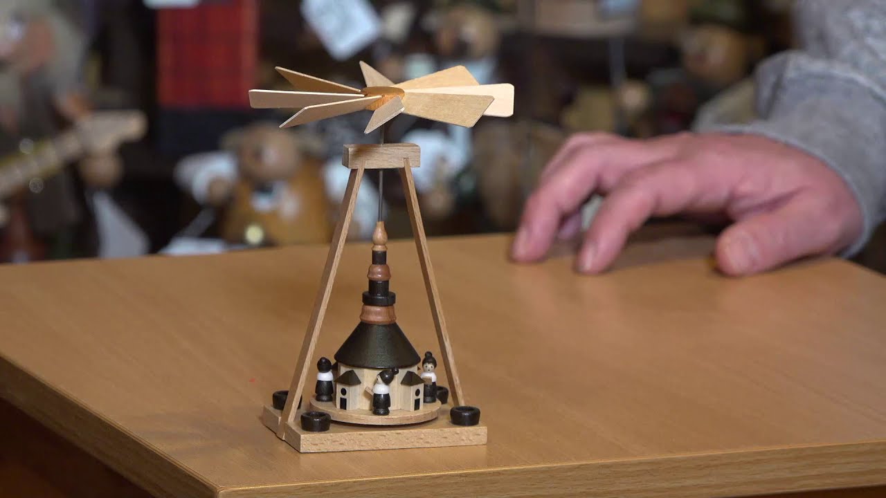 Update Kinderpyramide aus Seiffen - Holzkunst aus dem Erzgebirge