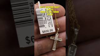 Macy's Gold Exposed: Is a $600 Necklace Actually Worth the Price? #gold #pawn #scrapgold #jewelry