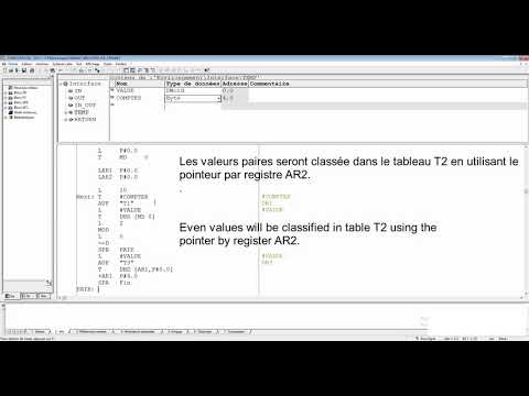 STEP 7 | Utiliser pointeur 32 bits dans langage List  | Use pointer 32 bits in List