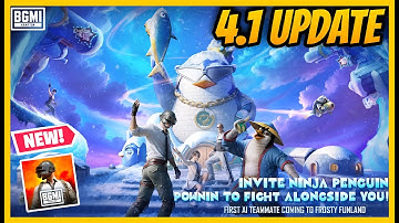 🔥BGMI 4.1 UPDATE IS HERE : TOP NEW FEATURES, METRO ROYALE, NEW MODE AND ANAMIKA EVENT