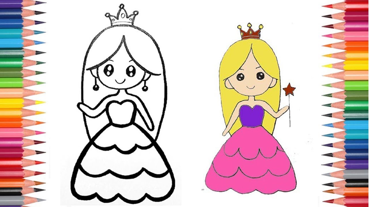 How to Draw Queen Drawing | Easy Drawing | Draw Queen Step By Step ...