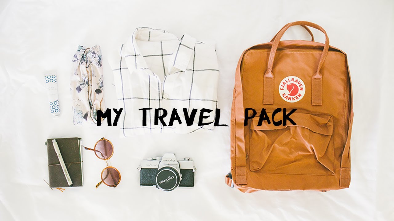 my travel backpack