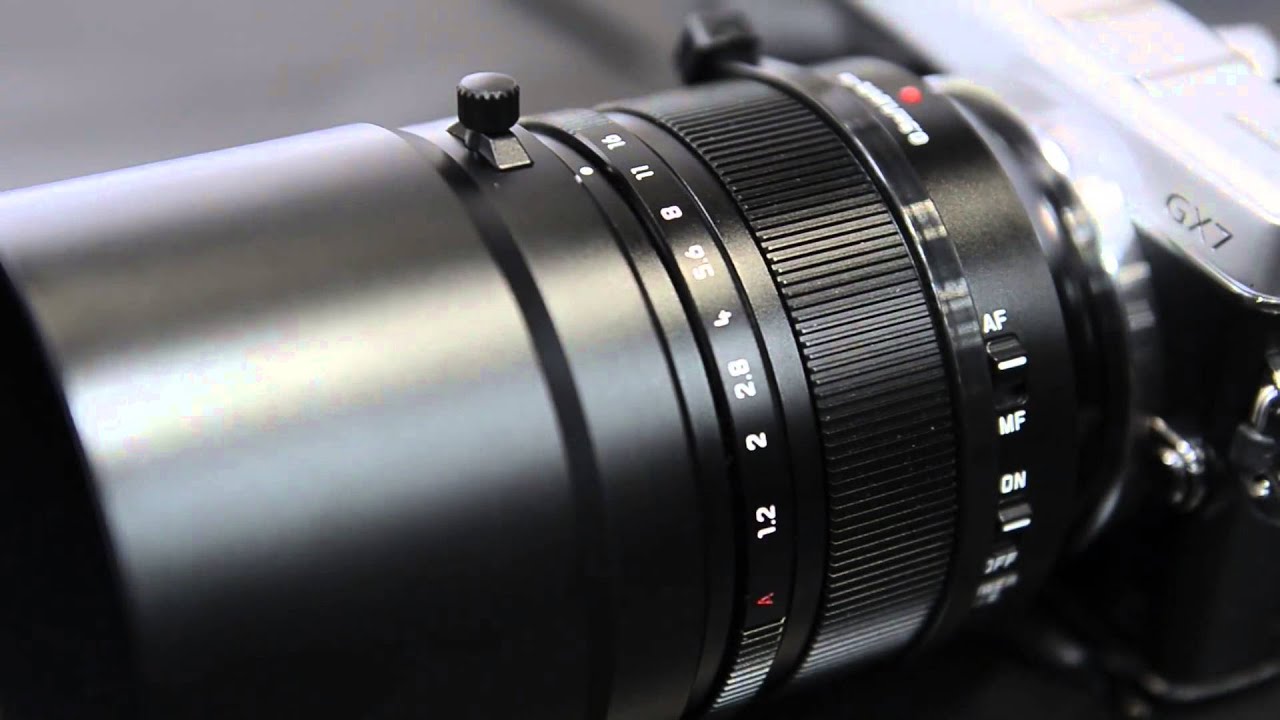 Panasonic Leica Dg Nocticron 42 5mm F 1 2 Asph Youtube