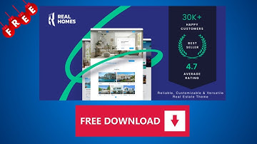Download RealHomes WordPress Theme for Free | Best Real Estate Theme (2025)