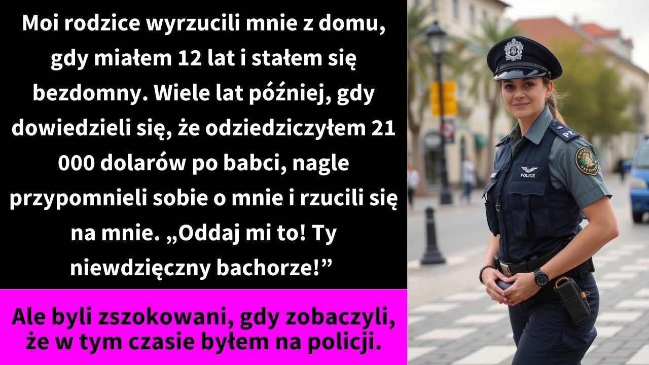 Moi rodzice wyrzucili mnie z domu, gdy miałem 12 lat i stałem się