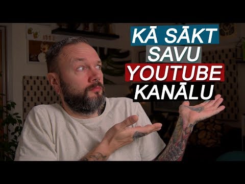 Video: Kā Atvērt Savu Kanālu Youtube