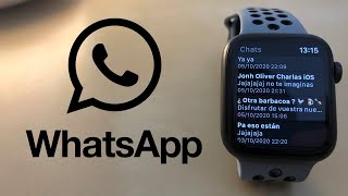 Cómo Instalar WHATSAPP en cualquier APPLE WATCH  [2022]