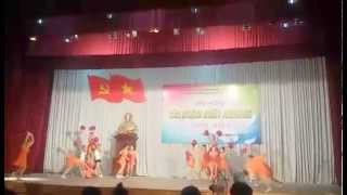 Details Aerobic cổ động khoa GD Tiểu học 2014 ĐHSP TN News