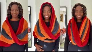 How To Chochet An Oversized Mobious Scarf | Fall Scarf | Step By Step Tutorial For Beginners