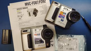 Sony Mavica FD87/FD92 Repair - Replacing The Clock Battery