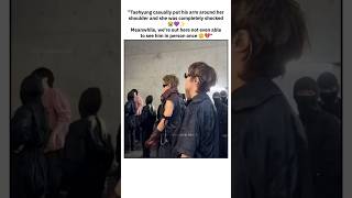 She's Living Every ARMY's Dream 😭💜||#bts#shorts#viral#trending#btsedits#btsarmy#taehyung