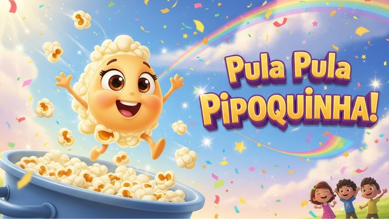 🌽 Pula Pula Pipoquinha – A Música Infantil Mais Divertida! - YouTube