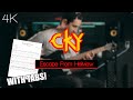 Cky  escape from hellview  guitar cover  how to play with tabs