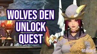 FFXIV 2.1 0131 Unlock PvP Quest (Wolves' Den)